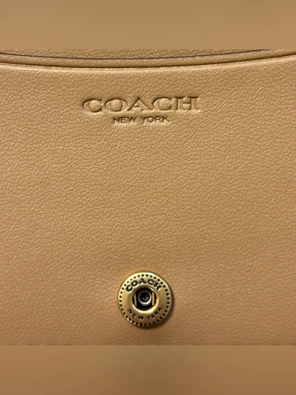 Coach Essential Slim Card Case NWT Crystal Jacquard Wallet Mushroom